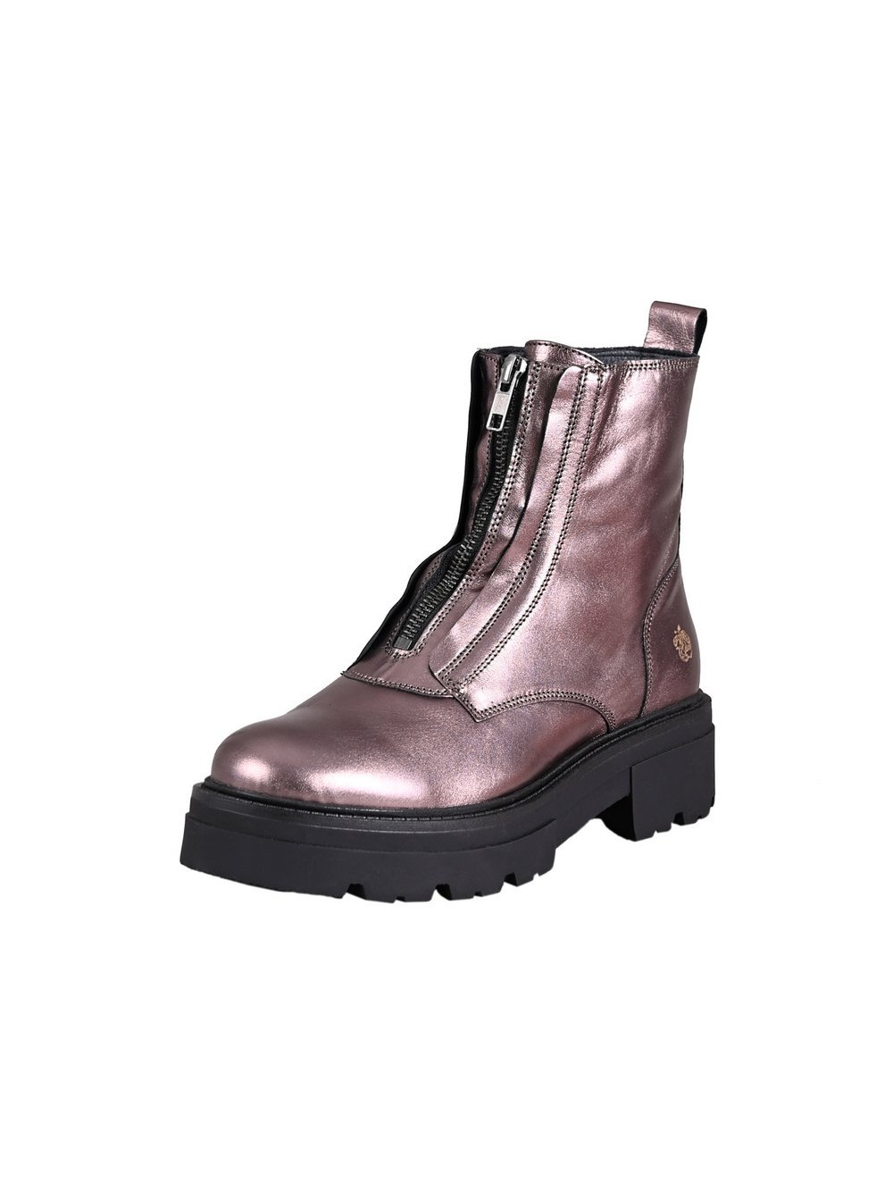 Apple of Eden Stiefelette Damen Leder rosa, 38