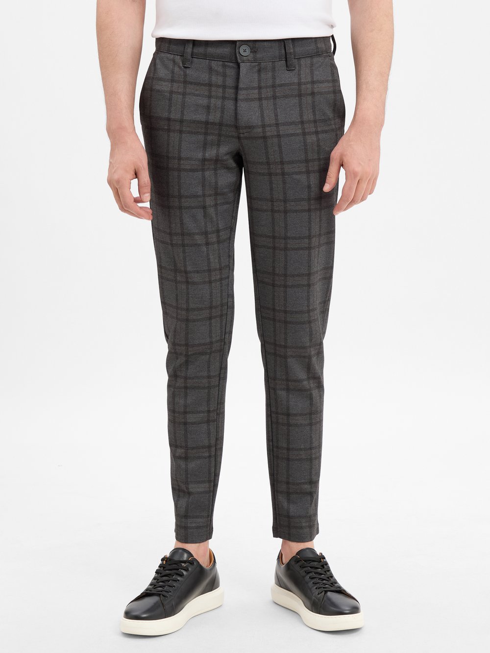 Only&Sons Hose Herren grau kariert, 29-30