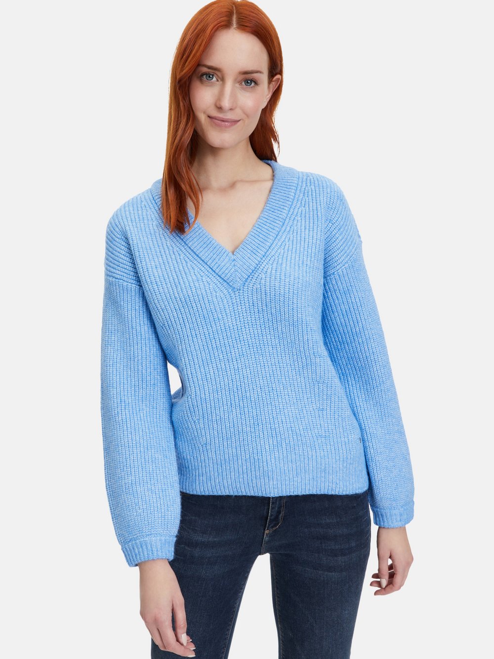 Betty & Co Strickpullover Damen blau, 38