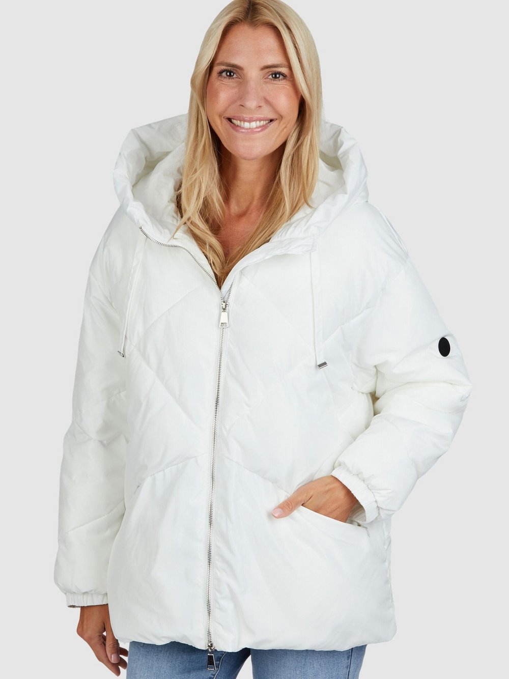 White Label Pufferjacke Damen weiß, 36