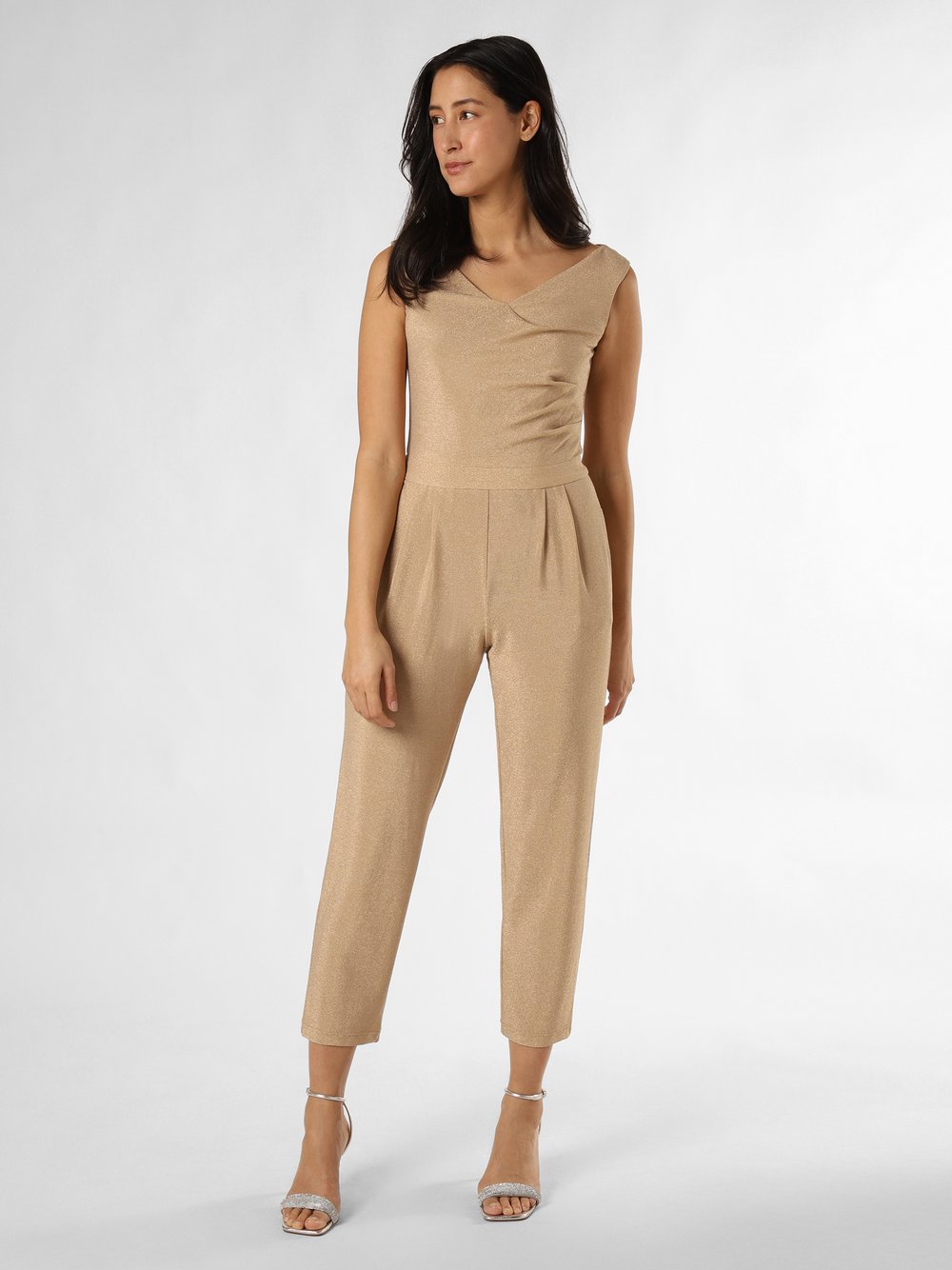 Betty & Co Jumpsuit Damen Polyamid gold, 46