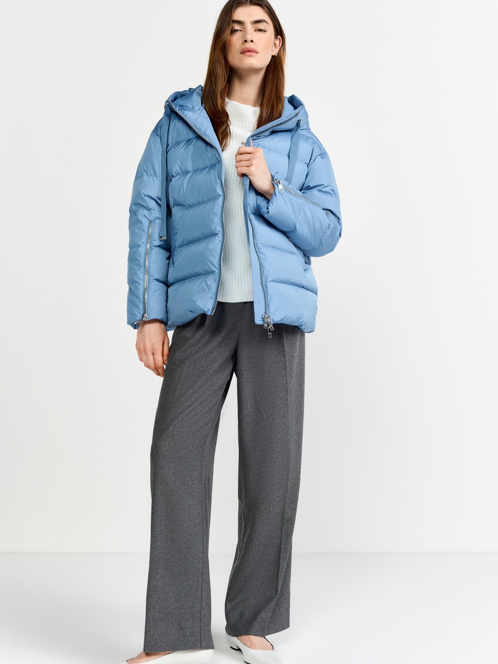 Rich & Royal Daunenjacke Damen blau, 36