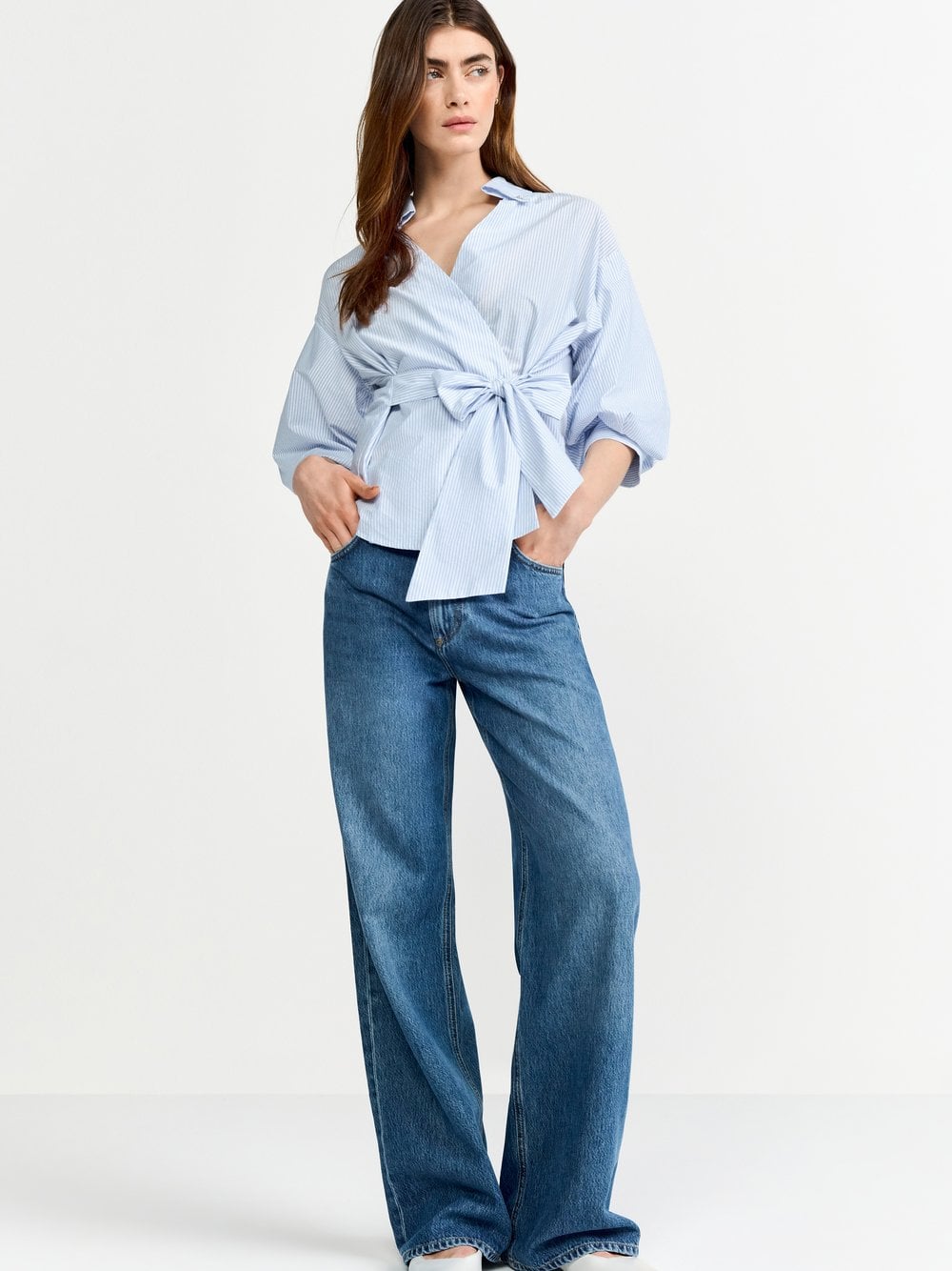 Rich & Royal Bluse Damen Baumwolle mehrfarbig gestreift, 38