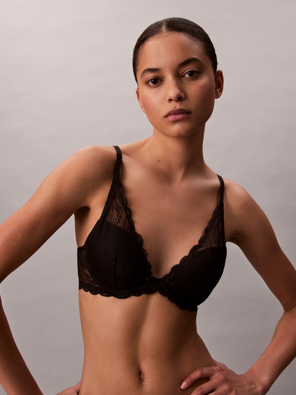 Thumbnail - Calvin Klein Bügel-BH Damen schwarz, 80B