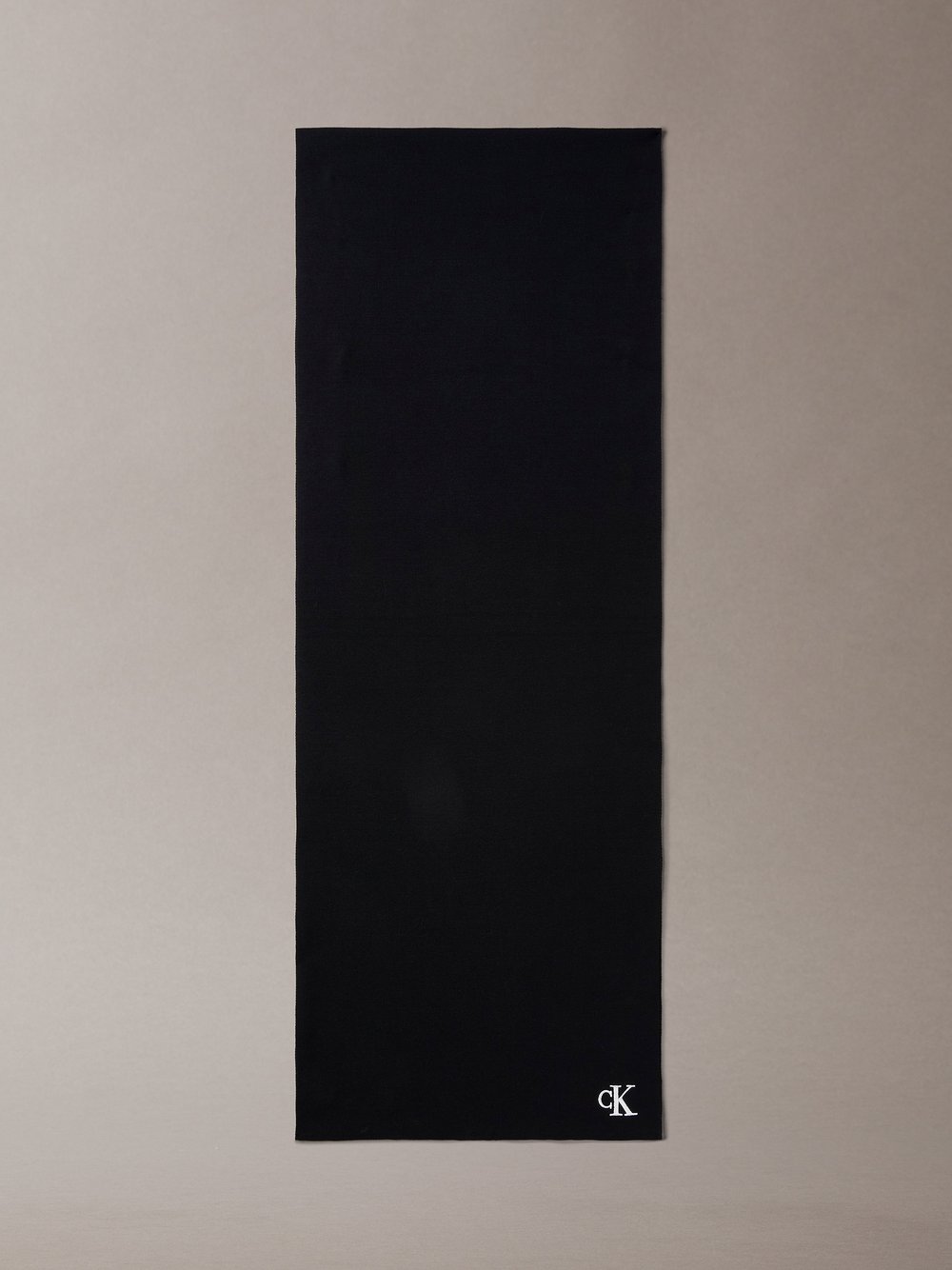 Calvin Klein Schal Herren Viskose schwarz, ONE SIZE