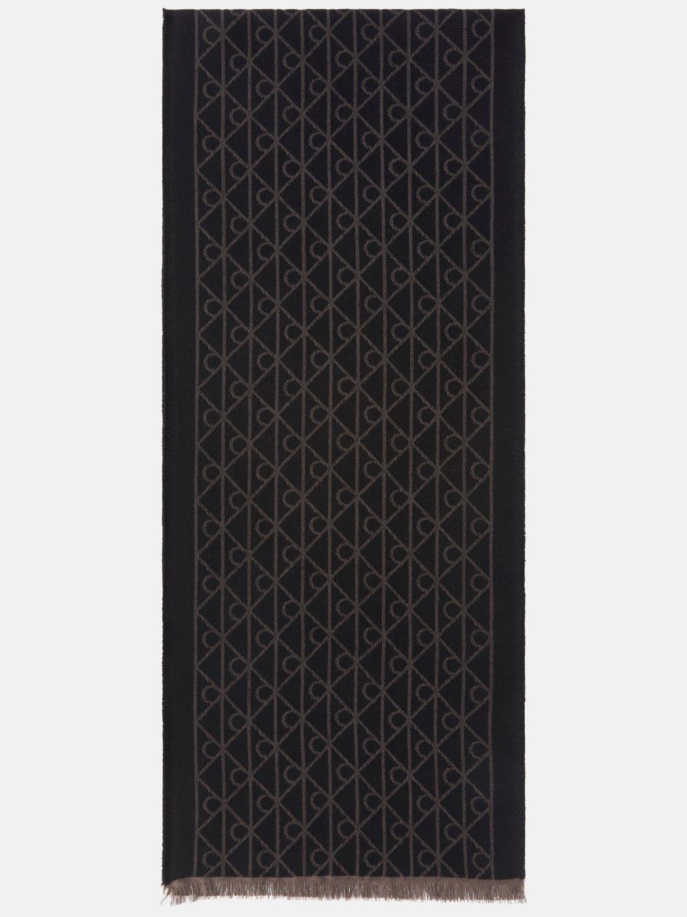 Calvin Klein Wollschal Herren Wolle mehrfarbig gemustert, ONE SIZE