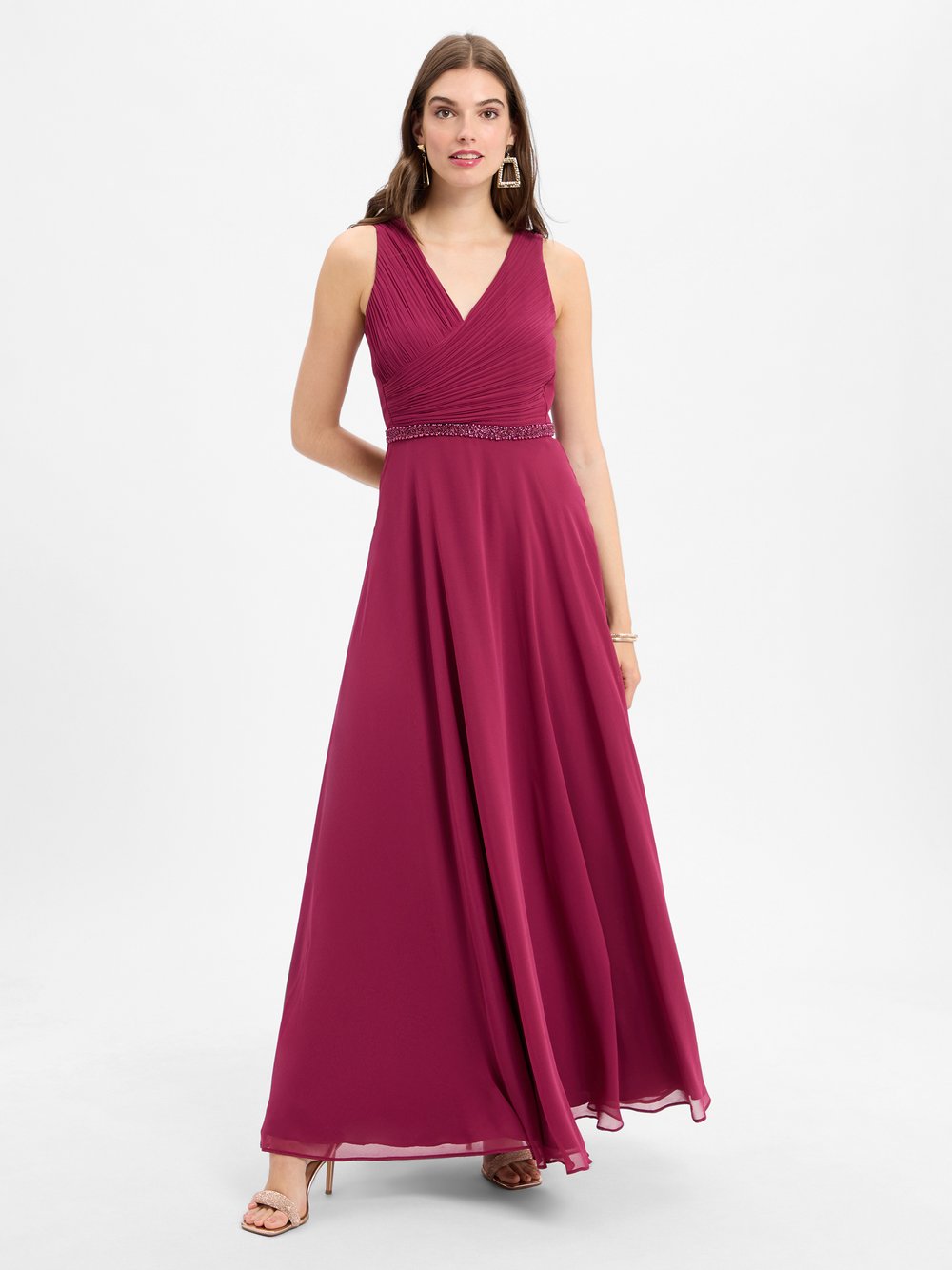 Thumbnail - Vera Mont Abendkleid Damen rot, 42