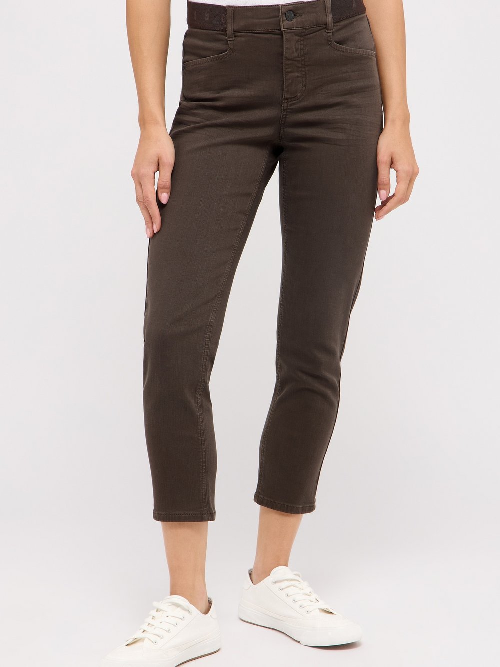 Angels Jeans Damen Baumwolle braun, 36