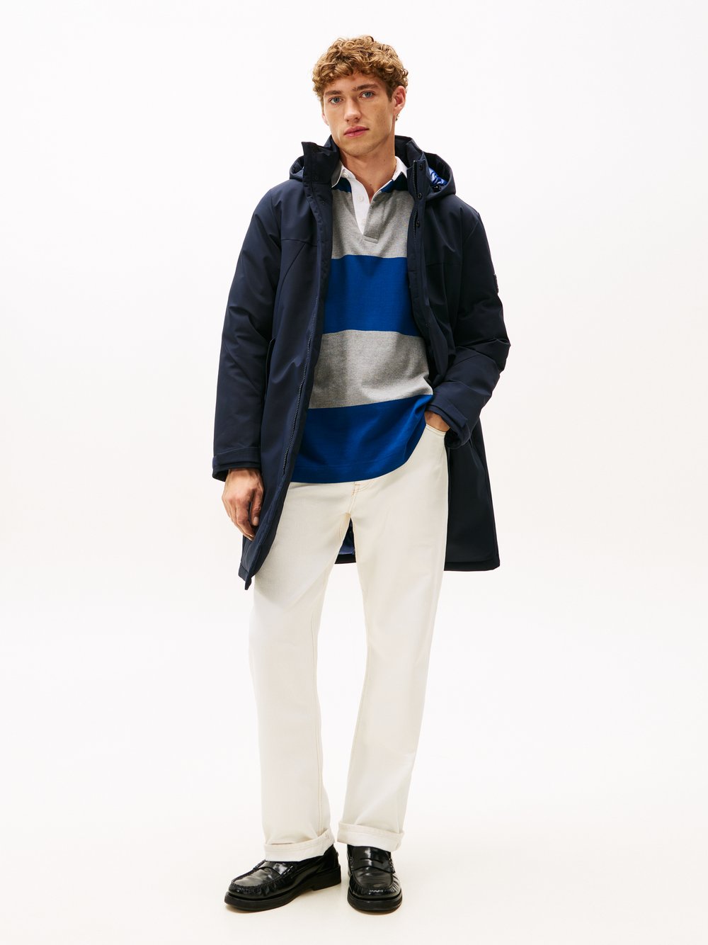 Thumbnail - Tommy Hilfiger Parka Herren blau, XXL