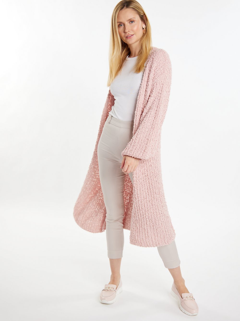 Usha Strickcardigan Damen rosa, M/L