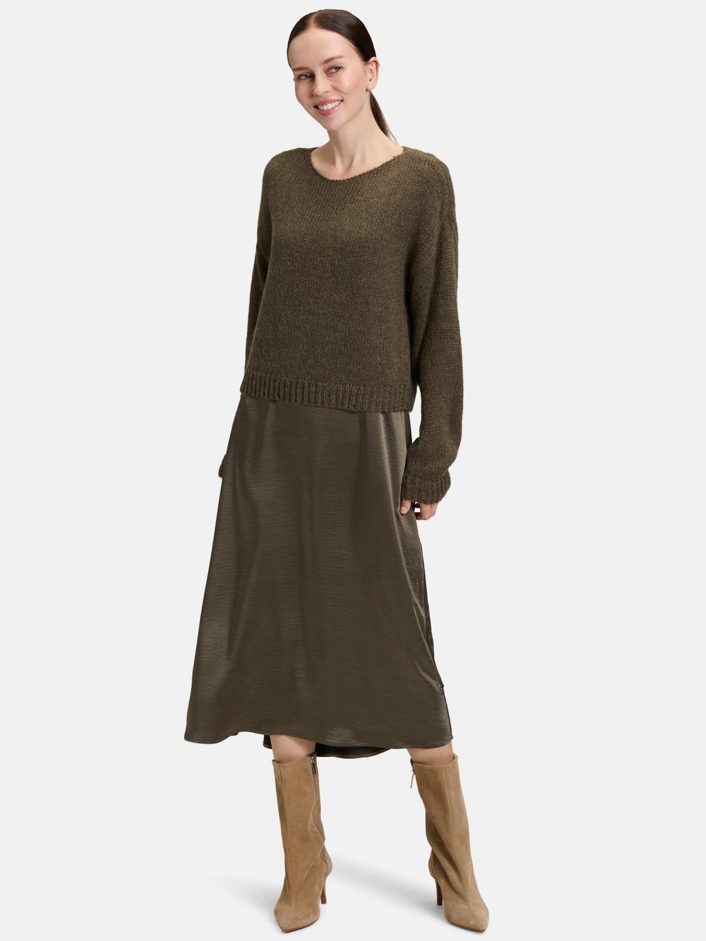 Vera Mont Casual-Kleid Damen grün, 36