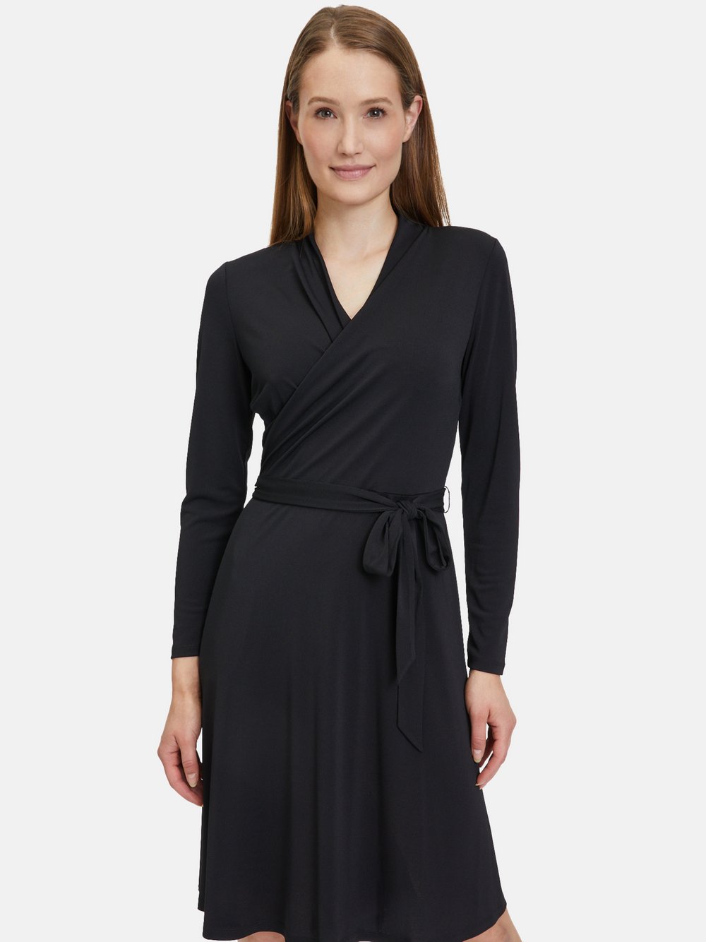 Vera Mont Jerseykleid Damen schwarz, 42