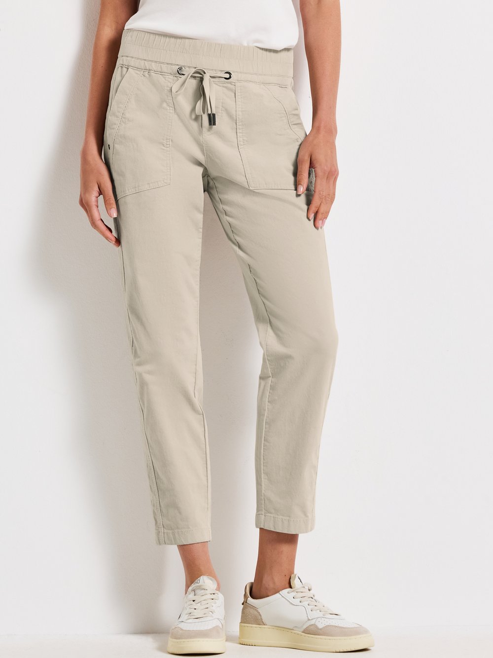 Street One Cordhose Damen Baumwolle beige, 36-28