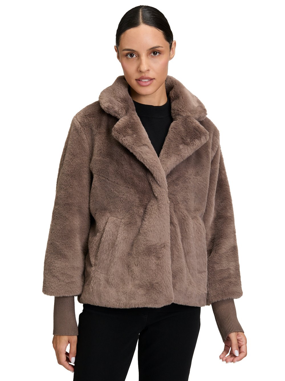 Thumbnail - Betty Barclay Kunstfelljacke Damen braun, 40