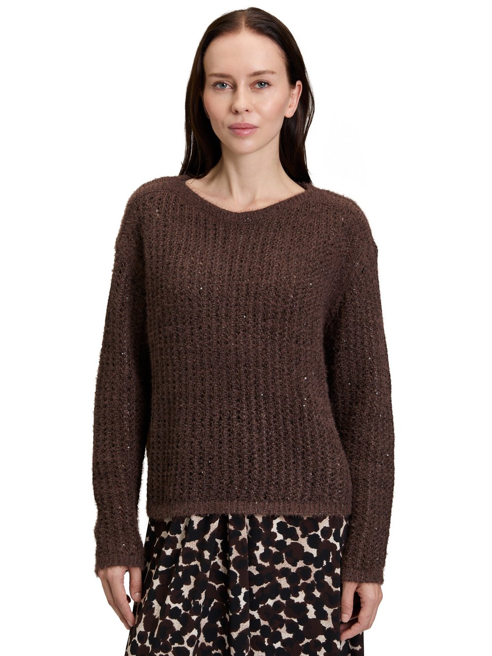 Betty Barclay Strickpullover Damen braun, 46
