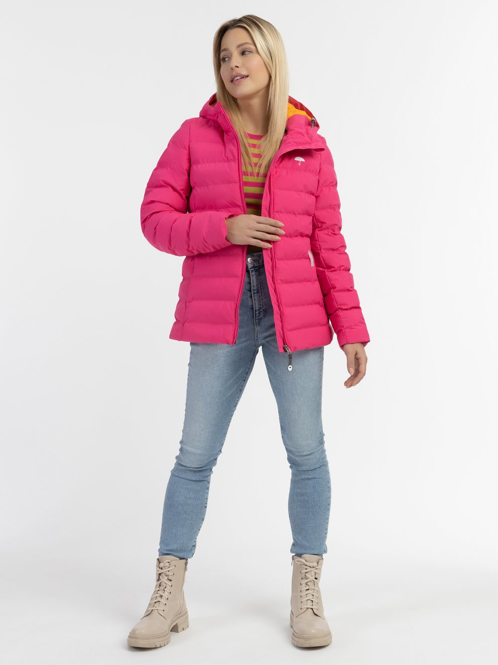 Schmuddelwedda Übergangsjacke / Winterjacke Damen rosa, M