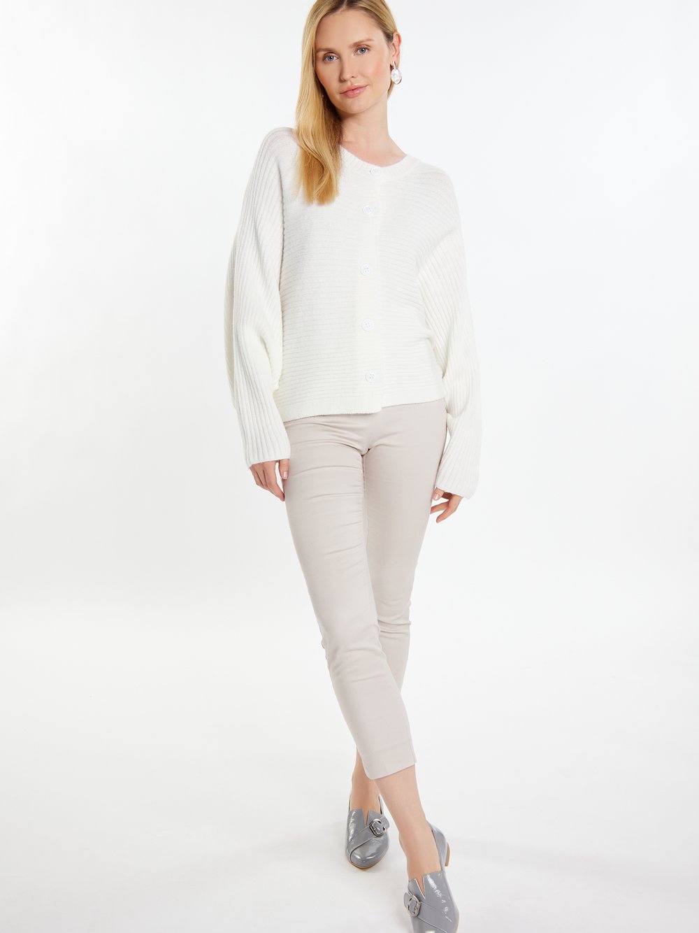 Usha Cardigan Damen weiß, M/L