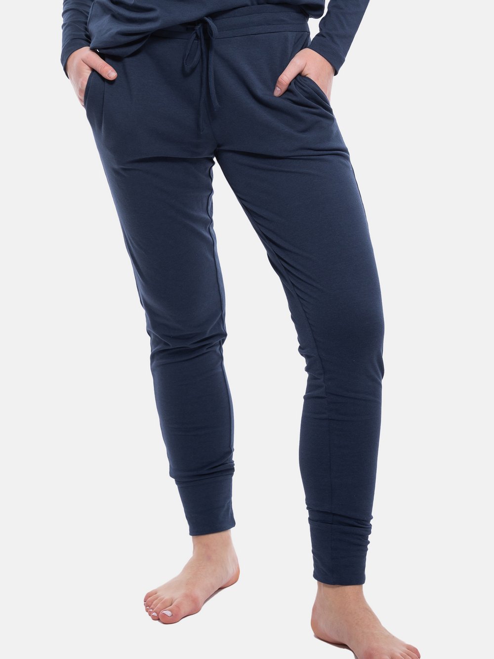 Mey Schlafanzug Hose Damen blau, XXL