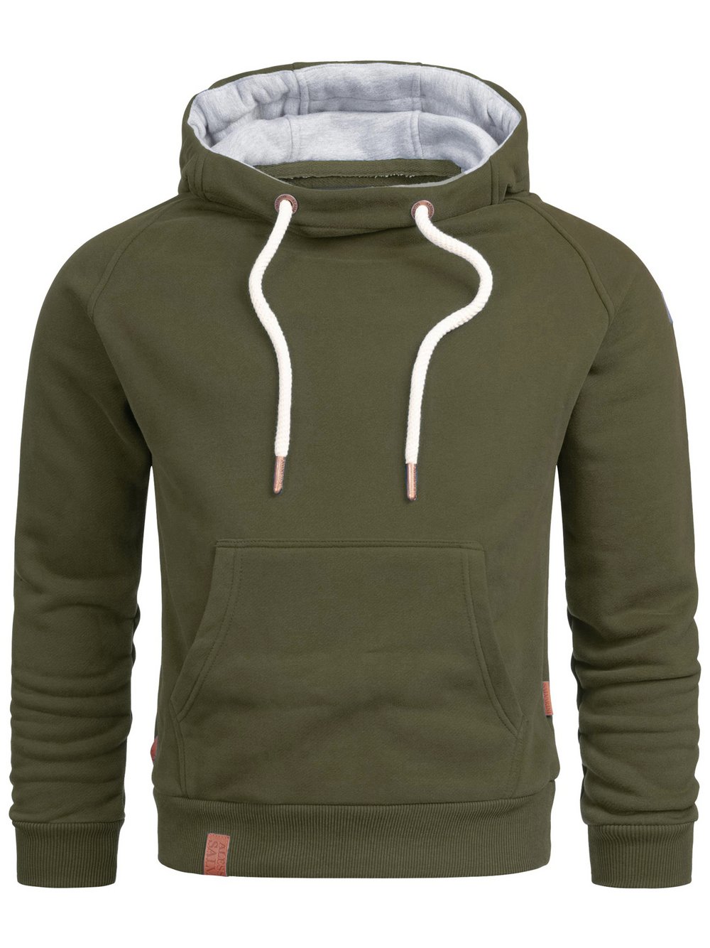 Alessandro Salvarini Kapuzenpullover  Herren Baumwolle grün, S