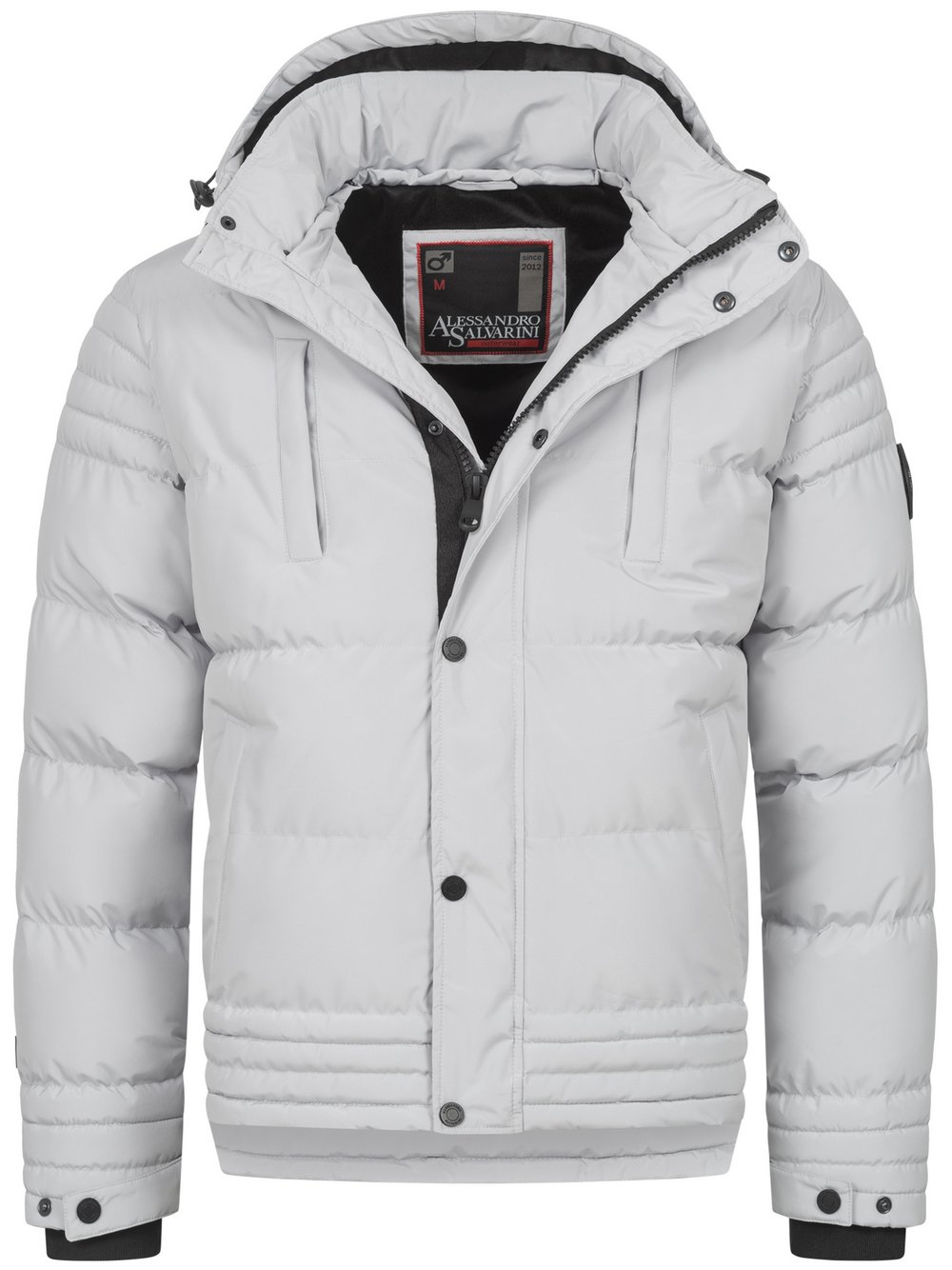 Alessandro Salvarini Winterjacke  Herren grau, L