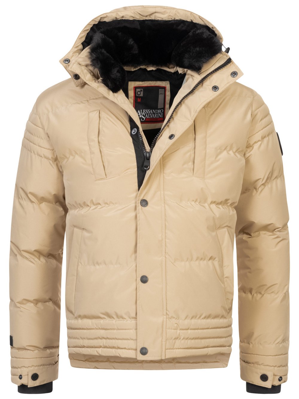 Alessandro Salvarini Winterjacke ASFabiano Herren beige, XL