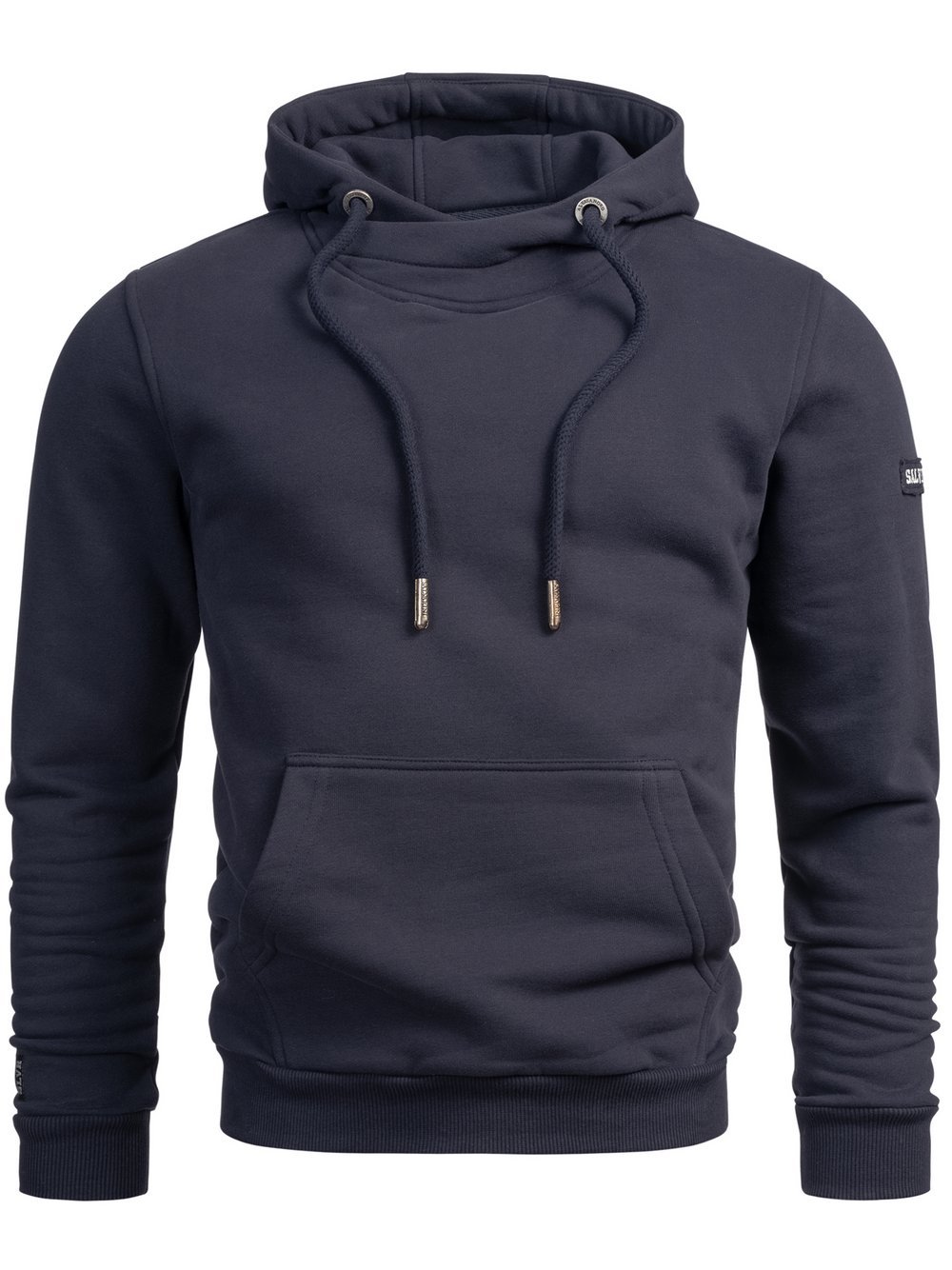 Alessandro Salvarini Hoodie  Herren Baumwolle blau, XXXL