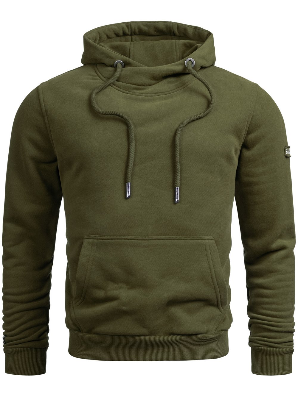 Alessandro Salvarini Hoodie  Herren Baumwolle grün, M