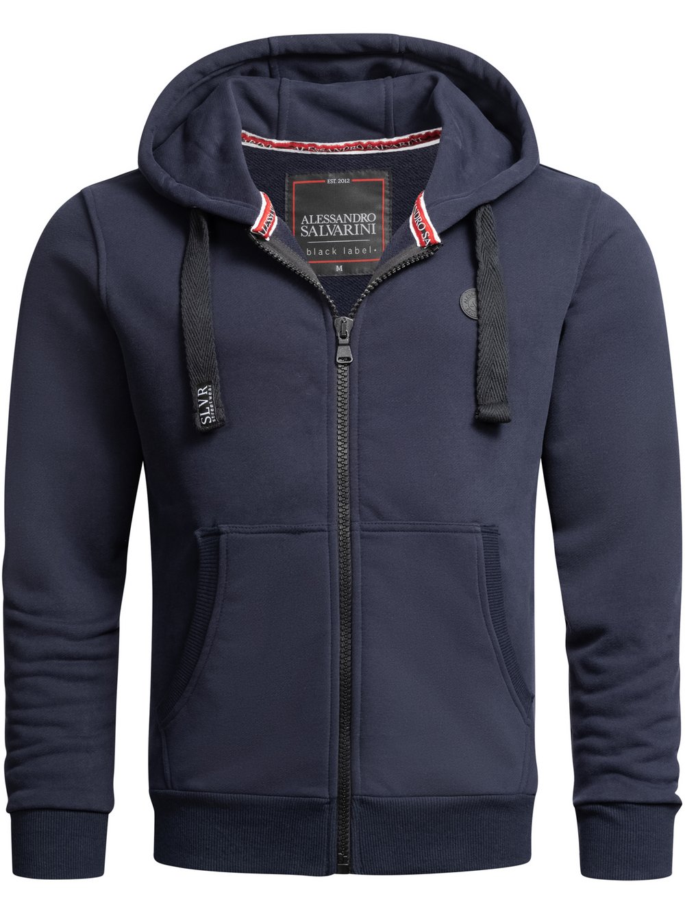 Alessandro Salvarini Sweatjacke  Herren Baumwolle blau, M