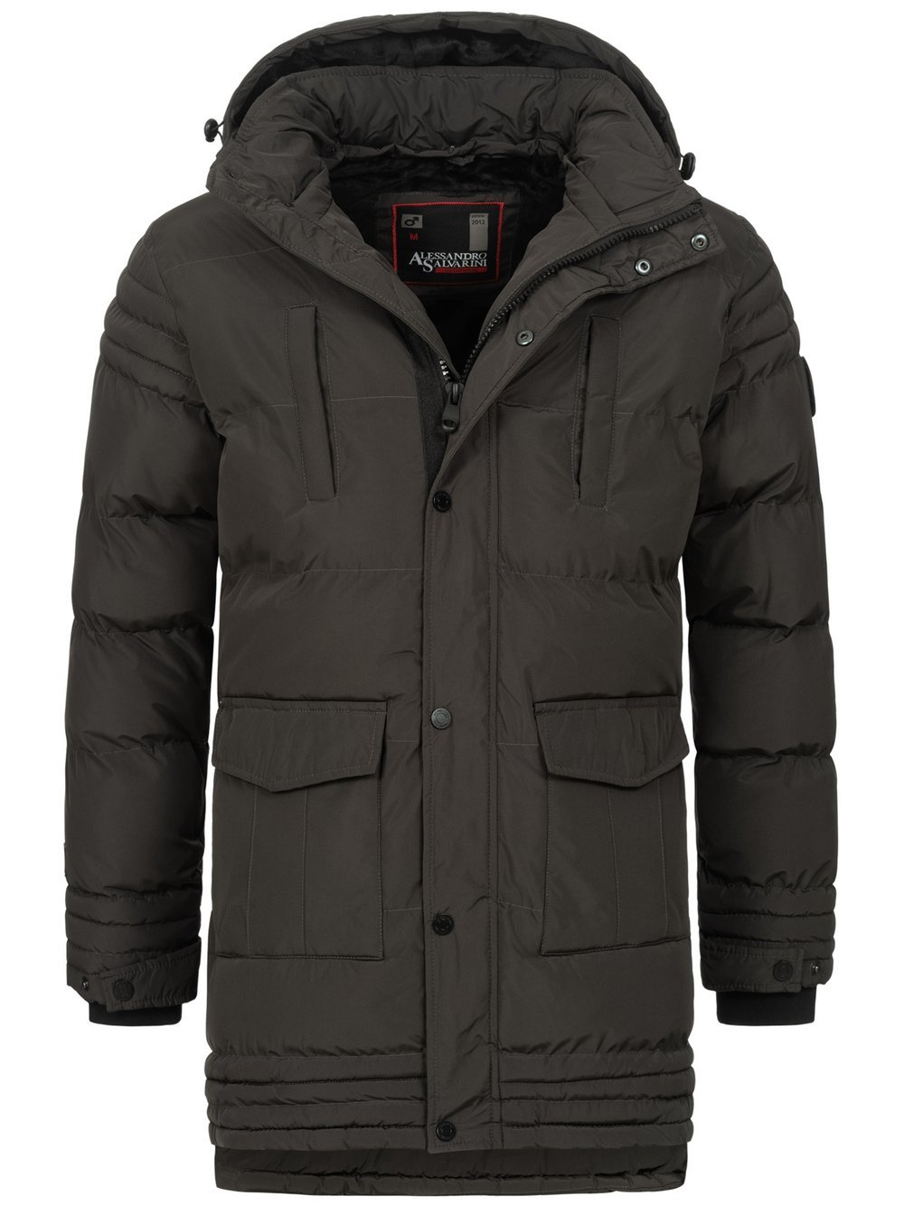 Thumbnail - Alessandro Salvarini Winterjacke  Herren grau, S