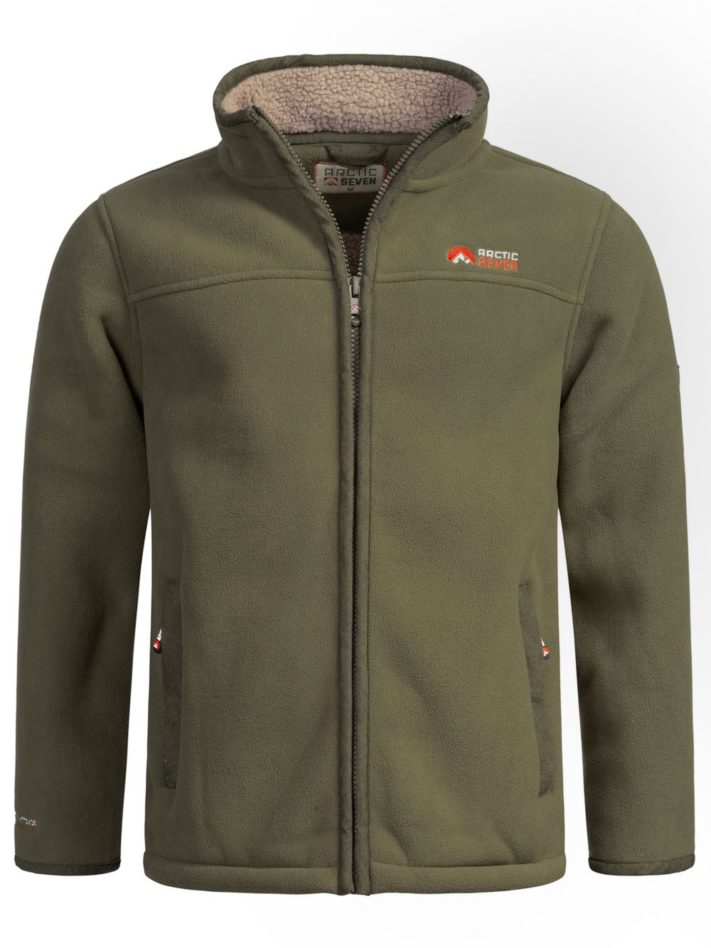 Arctic Seven Fleecejacke  Herren grün, M