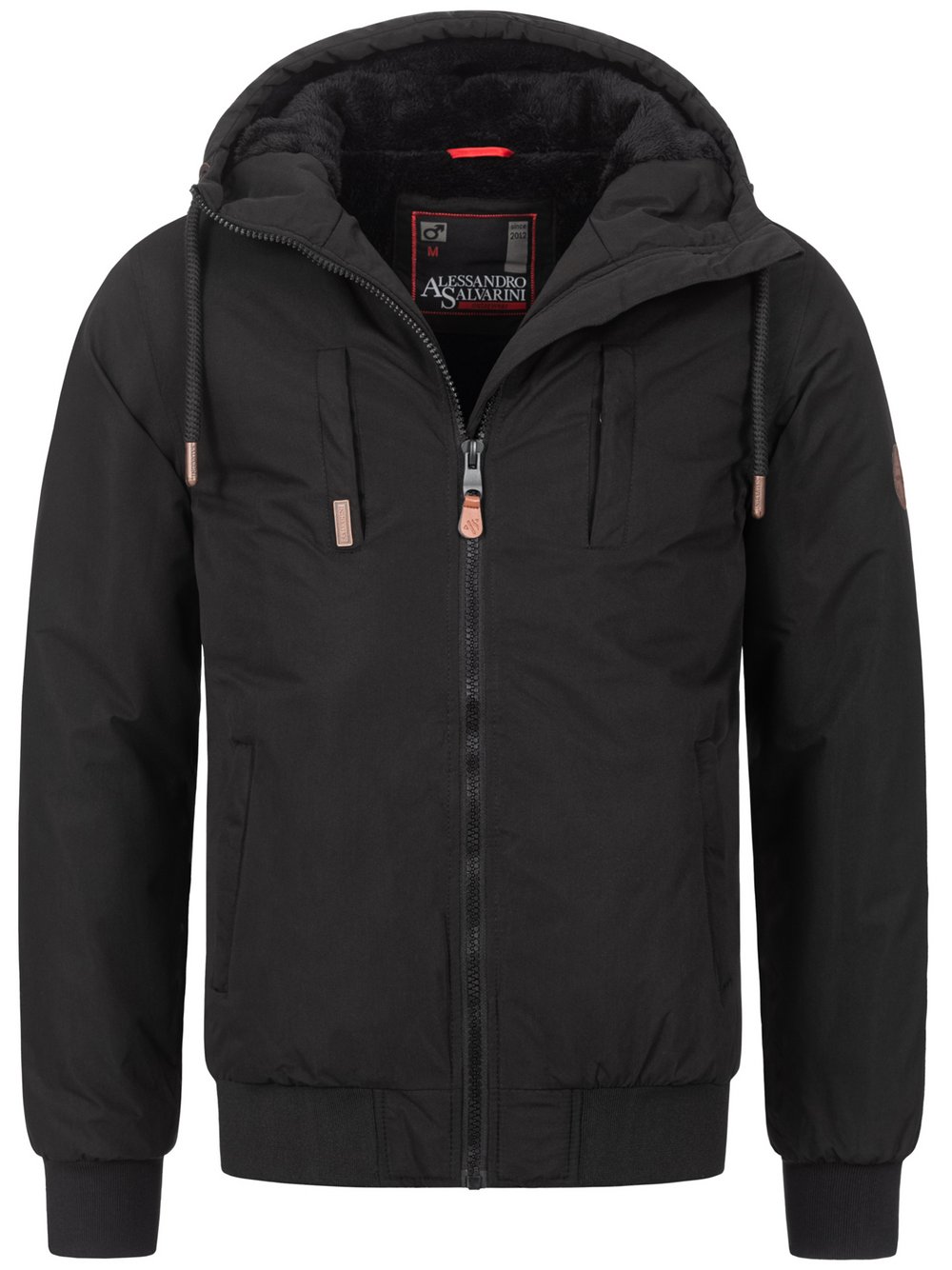 Alessandro Salvarini Winterjacke  Herren schwarz, L