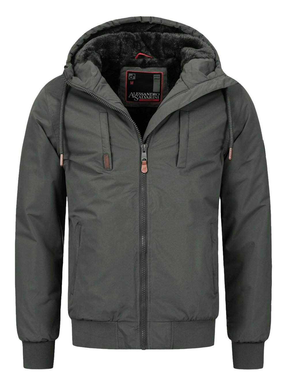 Alessandro Salvarini Winterjacke  Herren grau, M