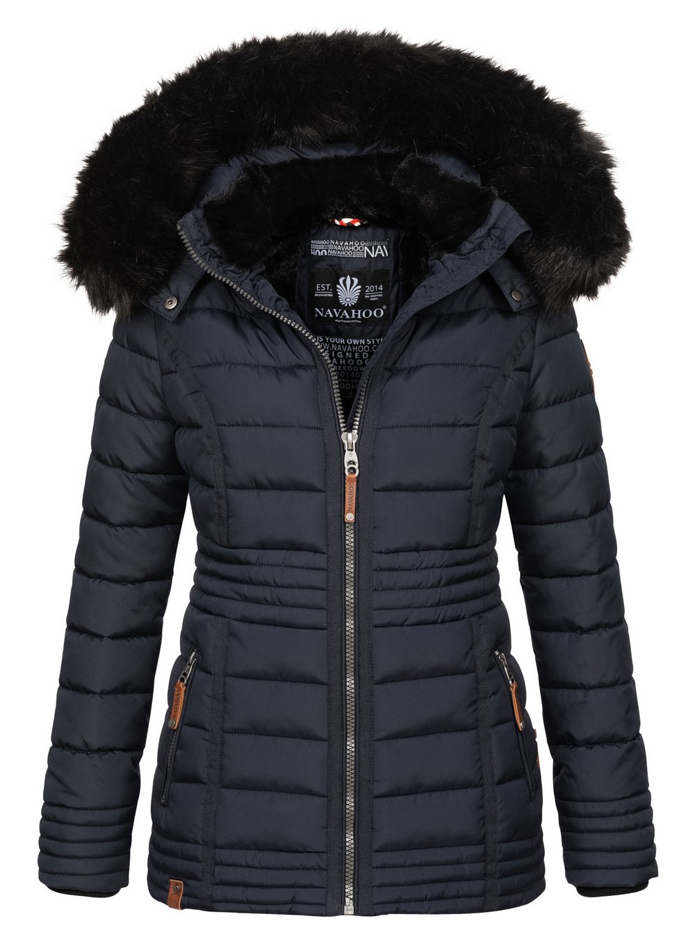 Navahoo Winterjacke  Damen blau, 40