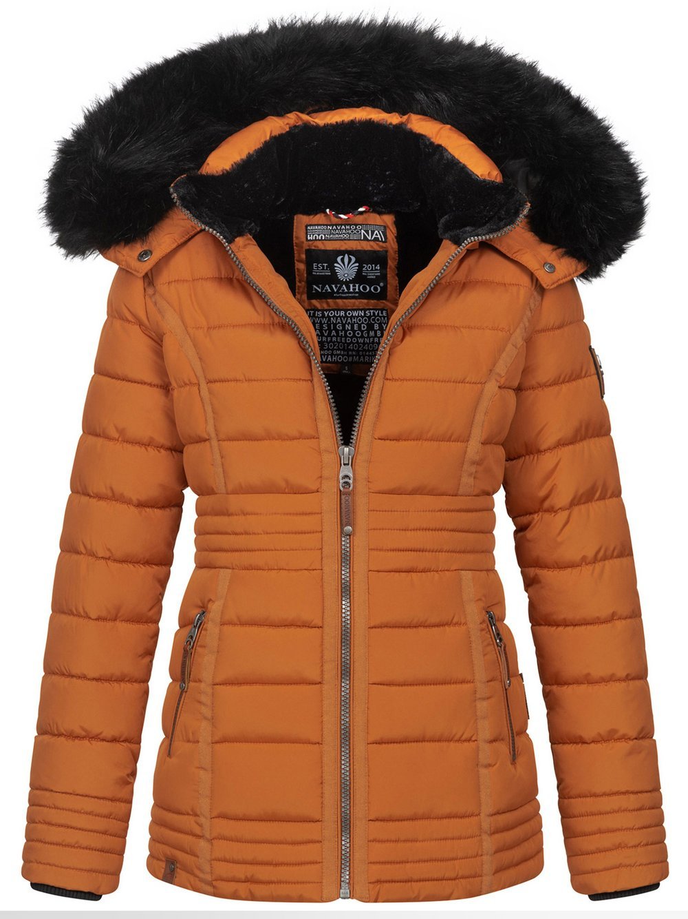 Navahoo Winterjacke  Damen orange, 44