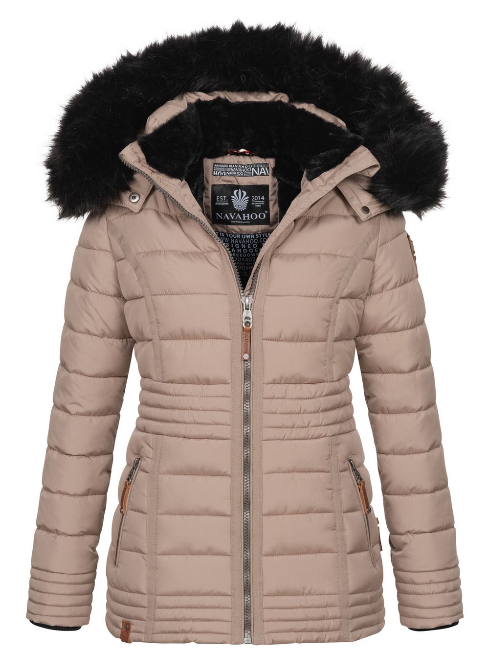 Navahoo Winterjacke  Damen braun, 36