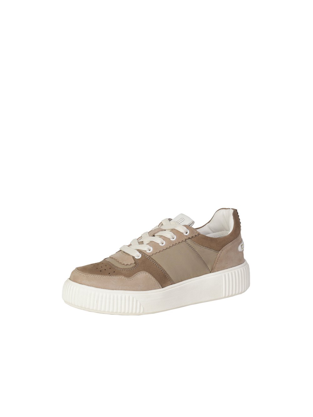 Crickit Sneaker Damen Leder beige, 37