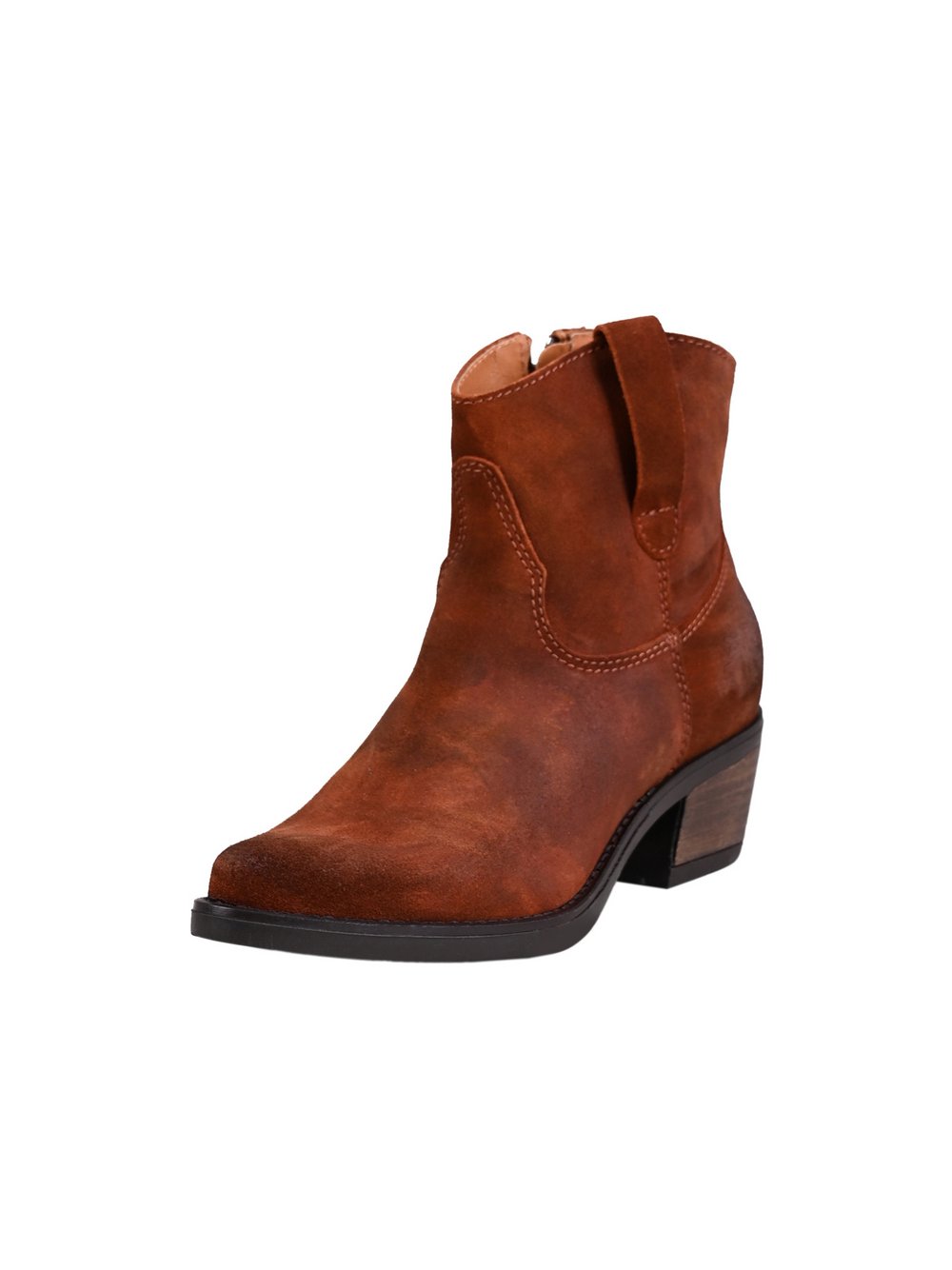 Apple of Eden Stiefelette Damen Leder braun, 38