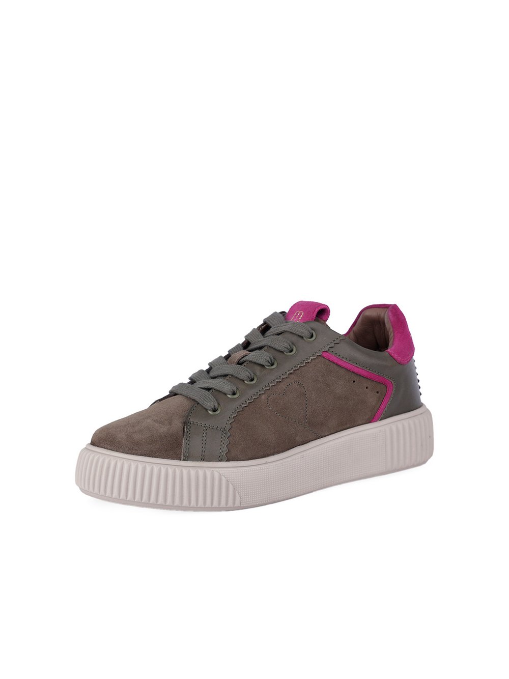 Crickit Sneaker Damen Leder grün, 42