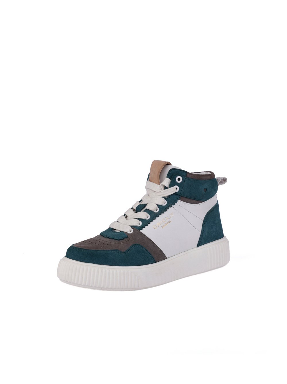 Crickit Sneaker Damen Leder grün, 38