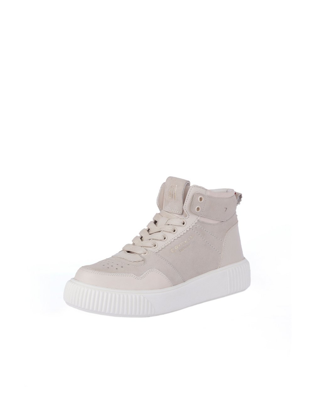 Crickit Sneaker Damen Leder beige, 43