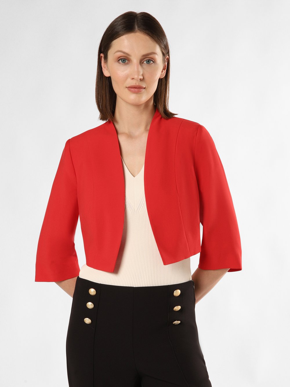 comma Bolero Damen Viskose rot, 36