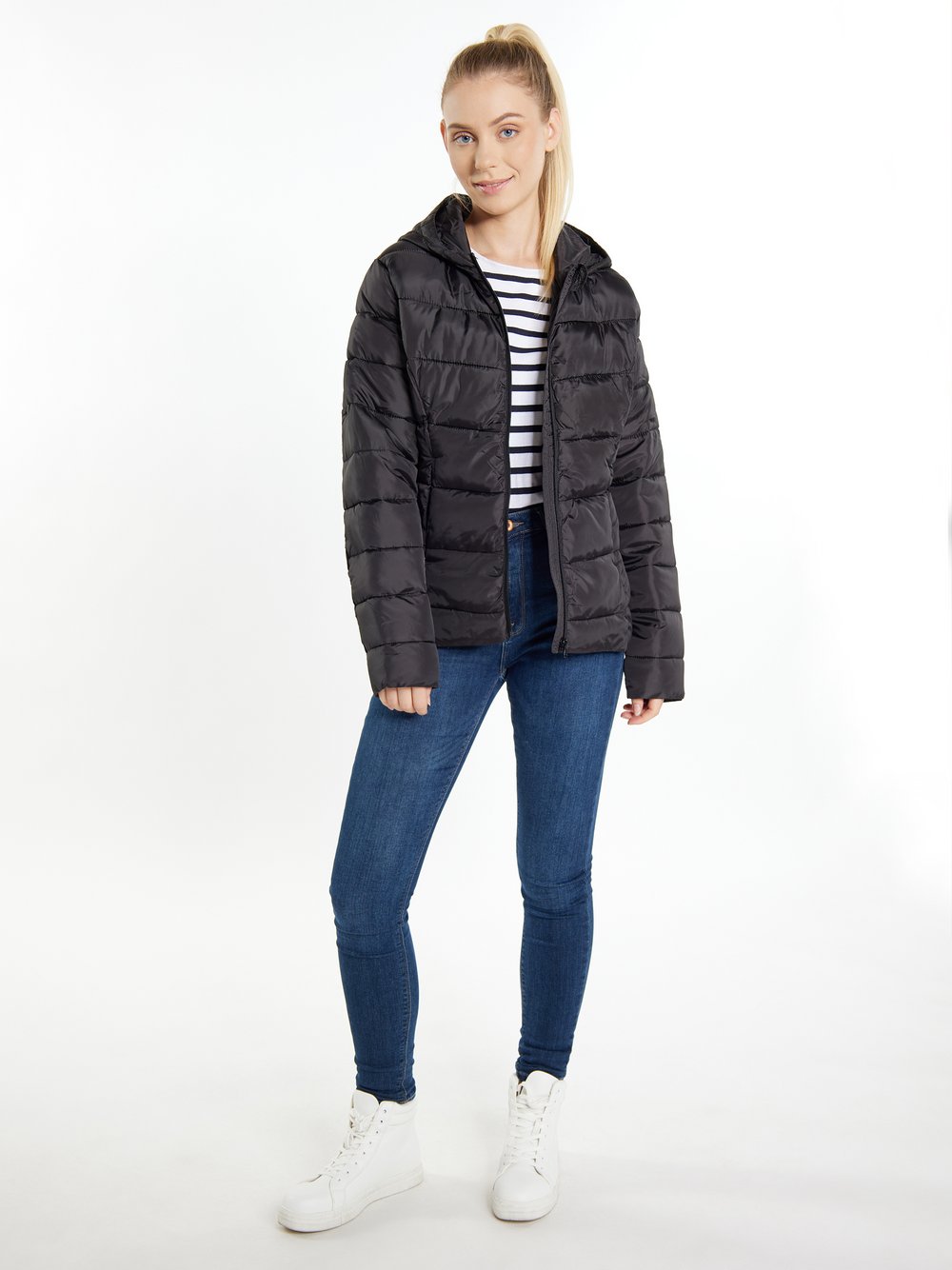 ICEBOUND Wattierte Jacke Damen schwarz, S