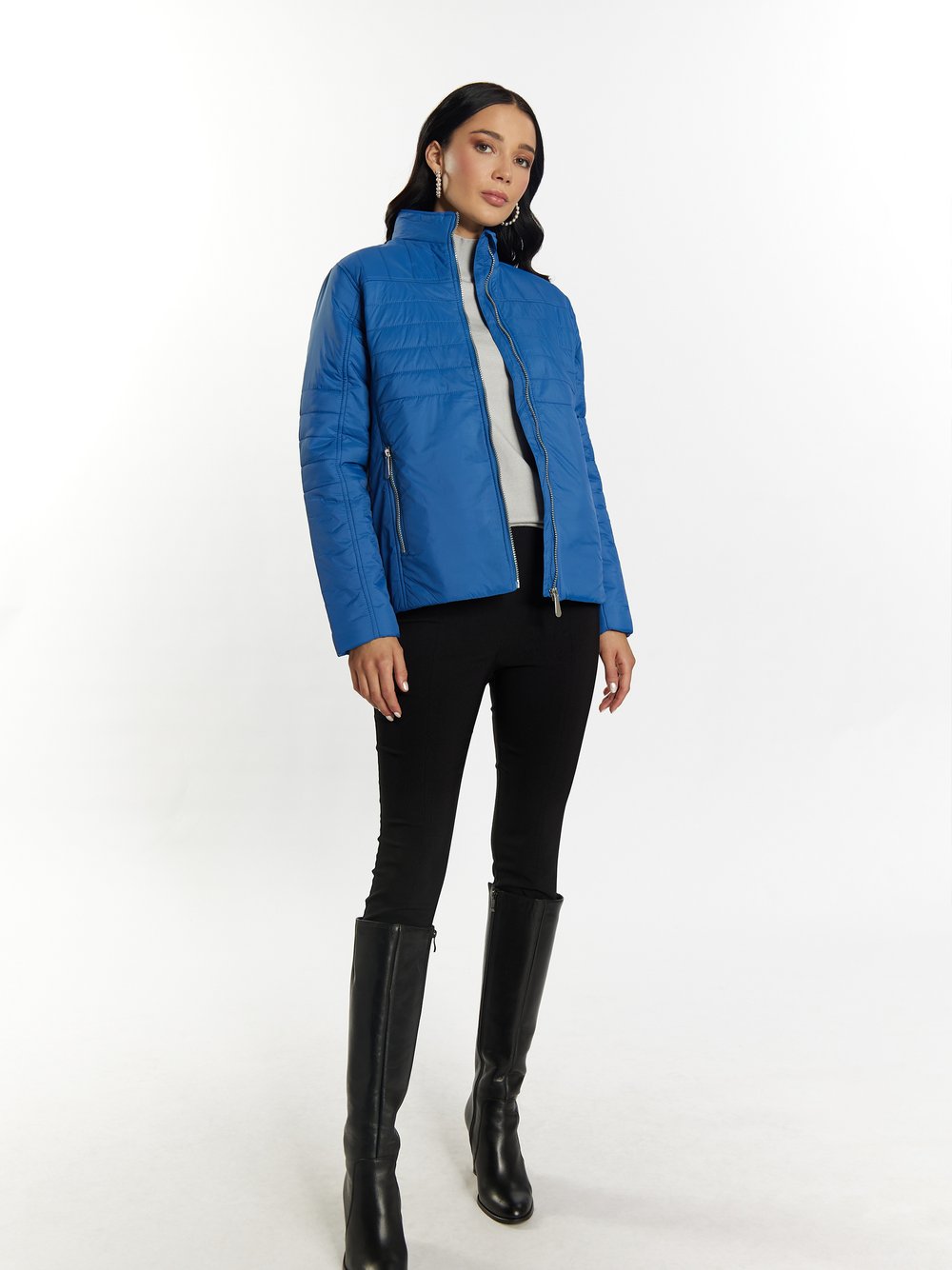 Faina Leichte Steppjacke Damen blau, M