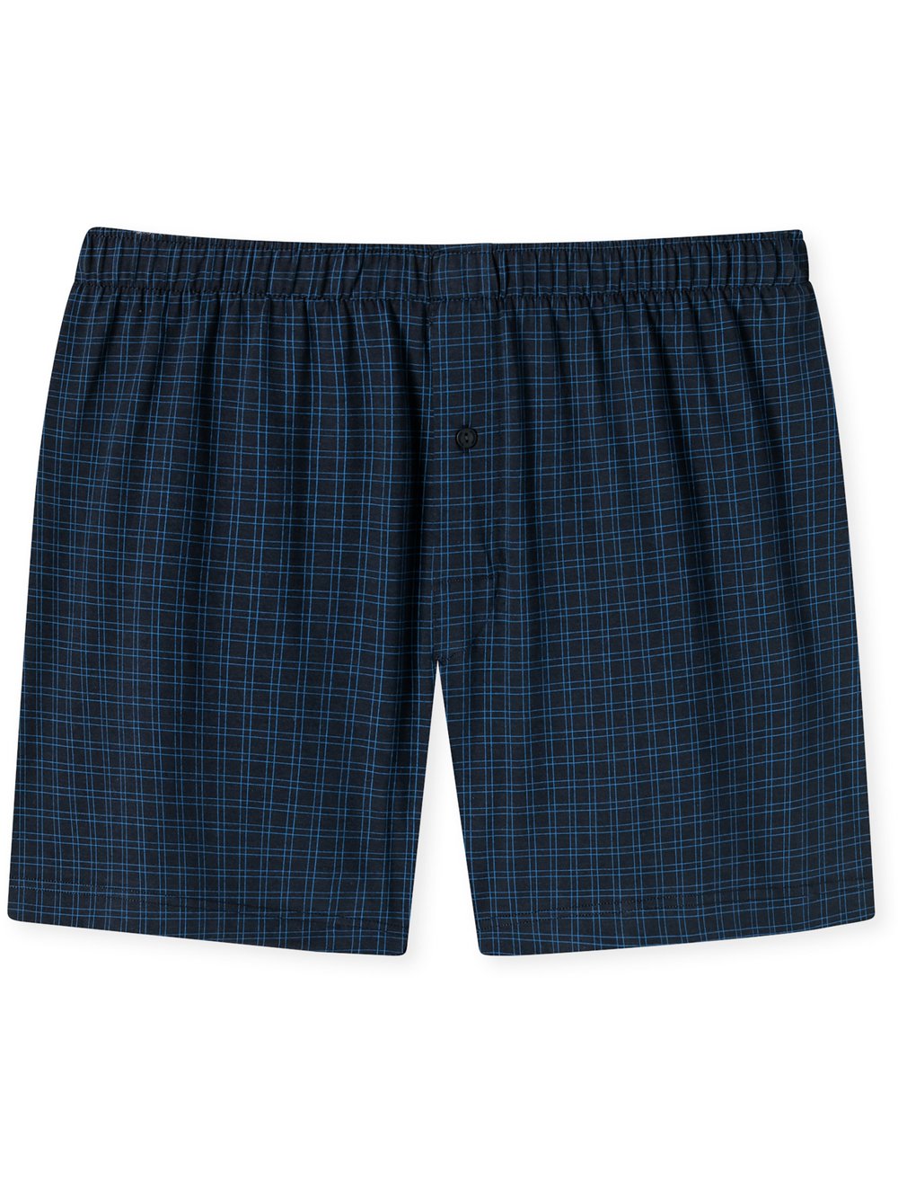 Schiesser Boxer  Herren Baumwolle blau bedruckt, 7