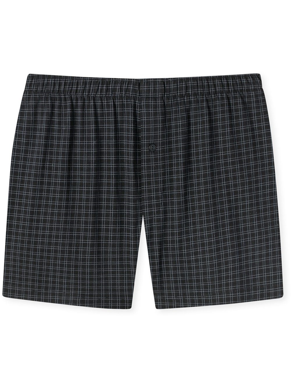 Schiesser Boxer  Herren Baumwolle schwarz bedruckt, 6