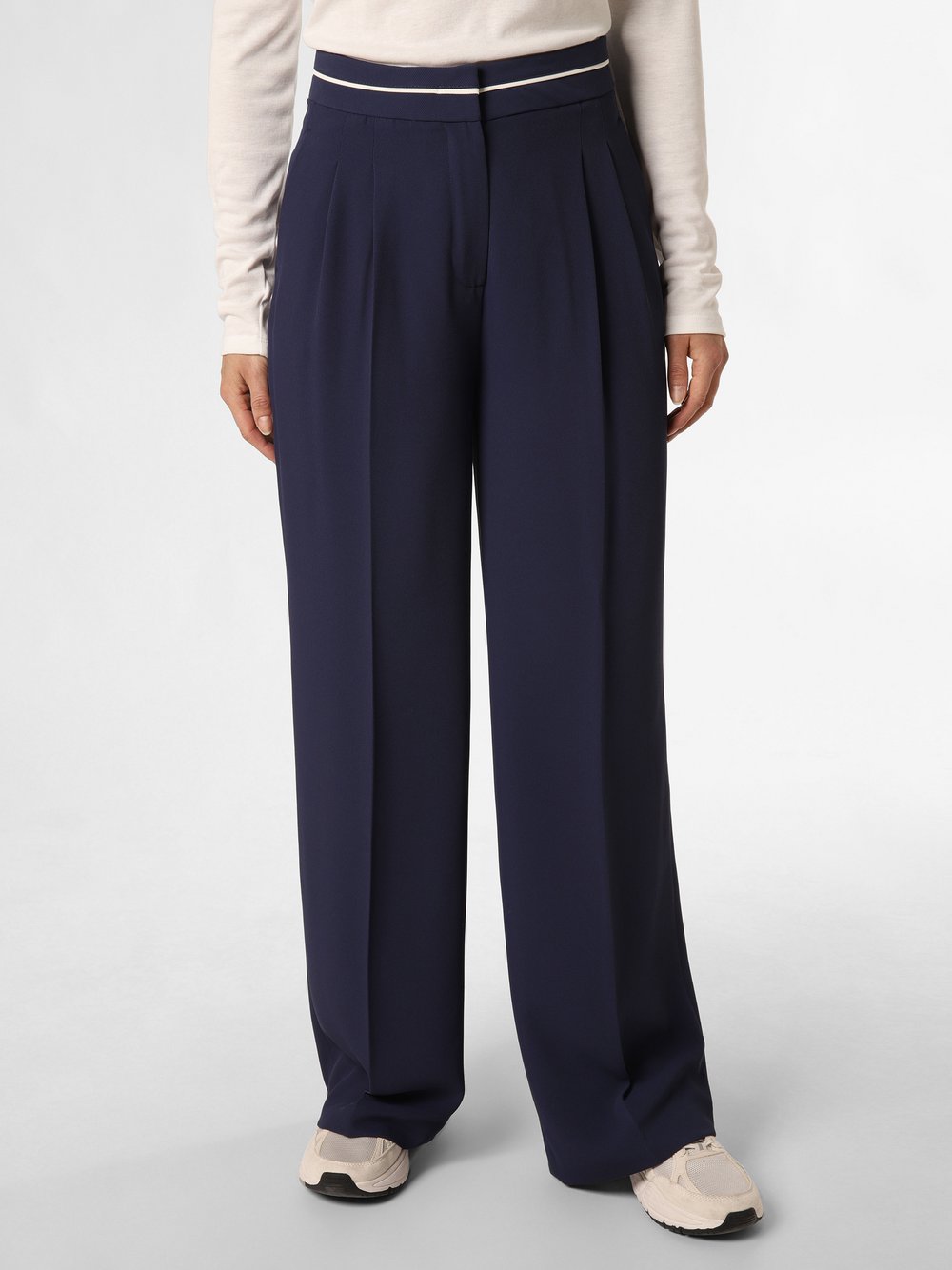 More & More Spodnie Kobiety niebieski jednolity, 38