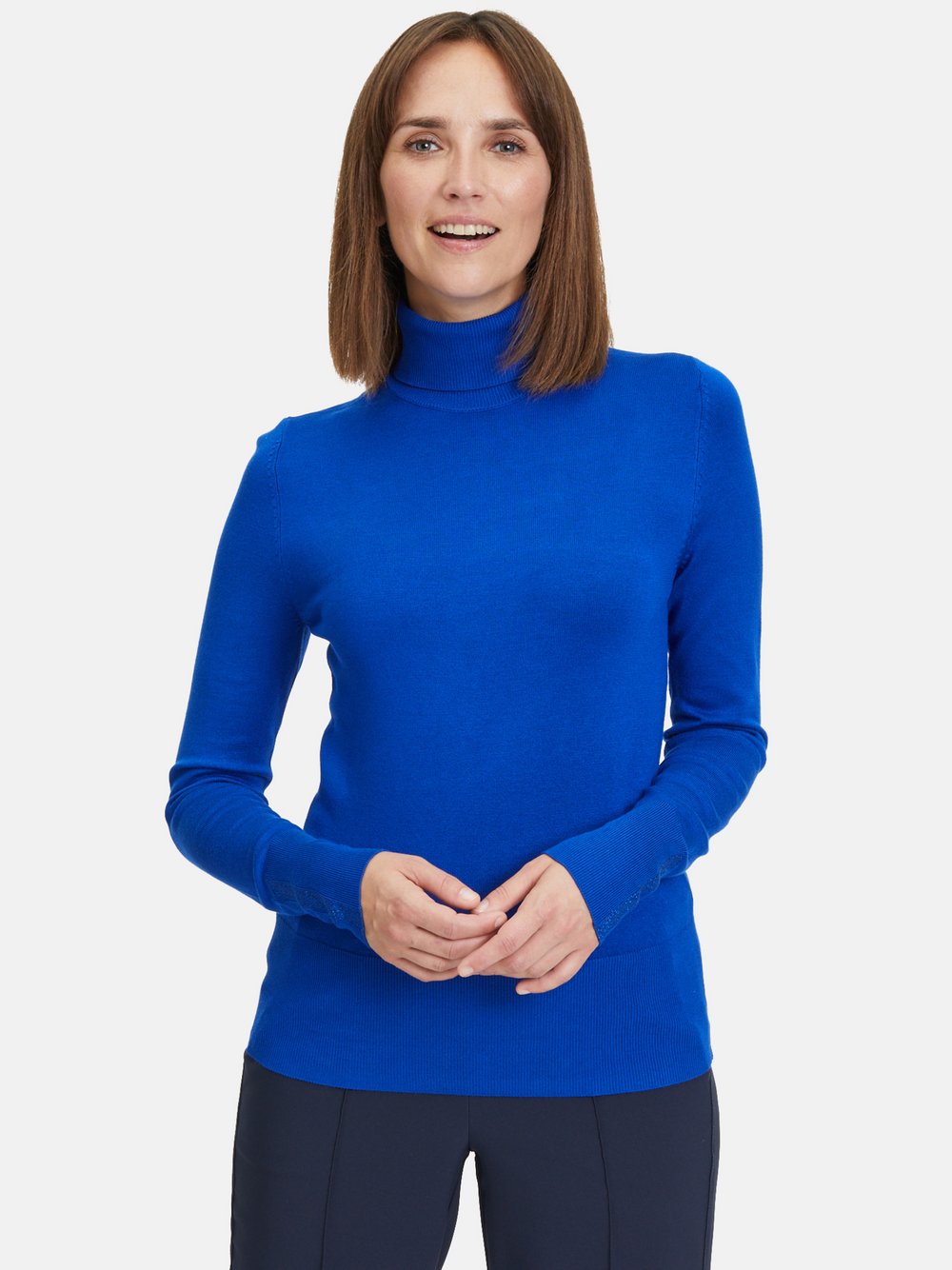 Betty Barclay Feinstrickpullover Damen Viskose blau, 38