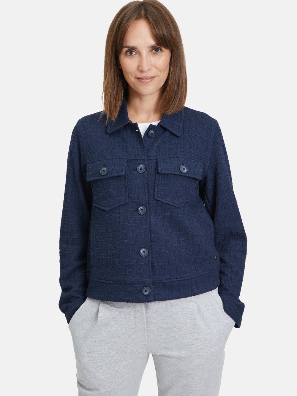 Betty & Co Casual-Jacke Damen blau, 46