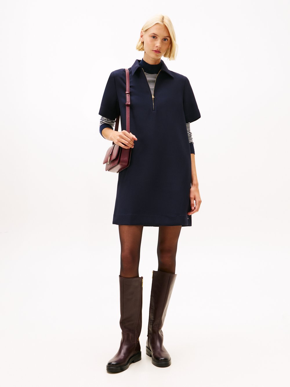 Tommy Hilfiger Etuikleid Damen blau, 42