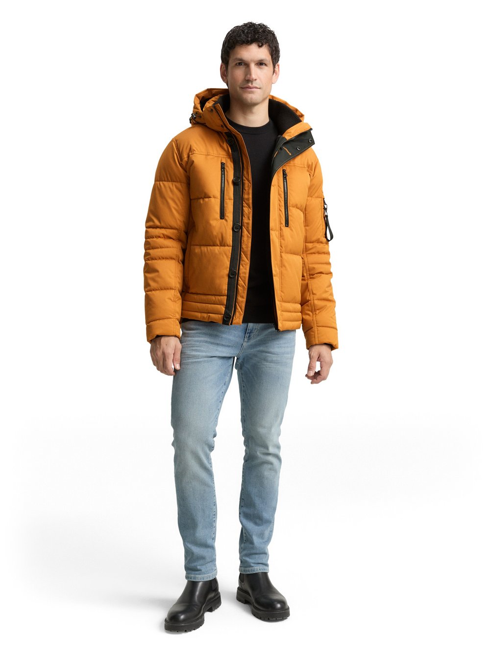 Tom Tailor Steppjacke Herren orange, L